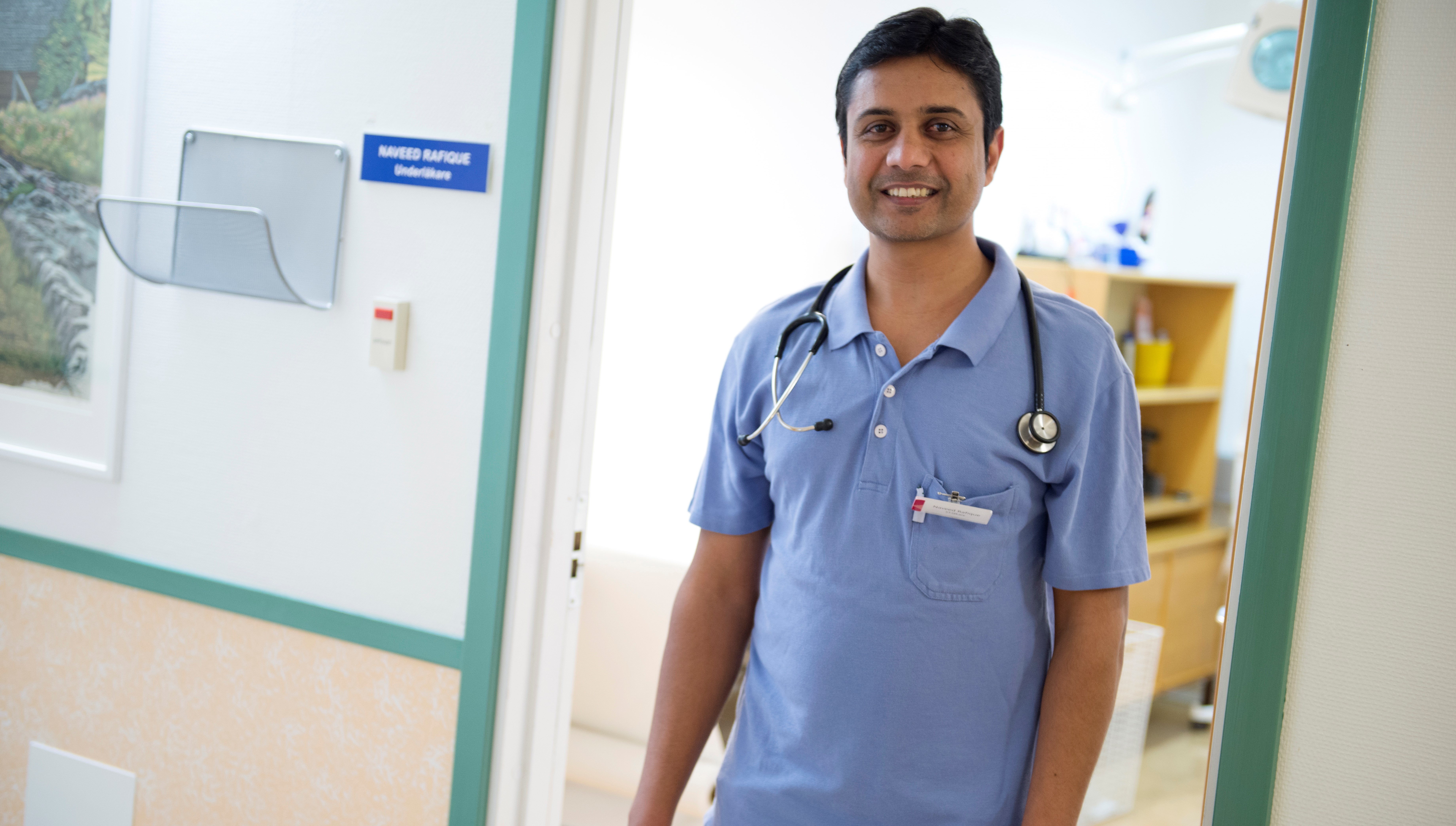 Närhälsan 
Vargön vårdcentral 28 januari 2014.
Josefin Nelson på barnavårdscentralen.