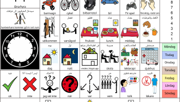 Samtal på boende vid sjukhus